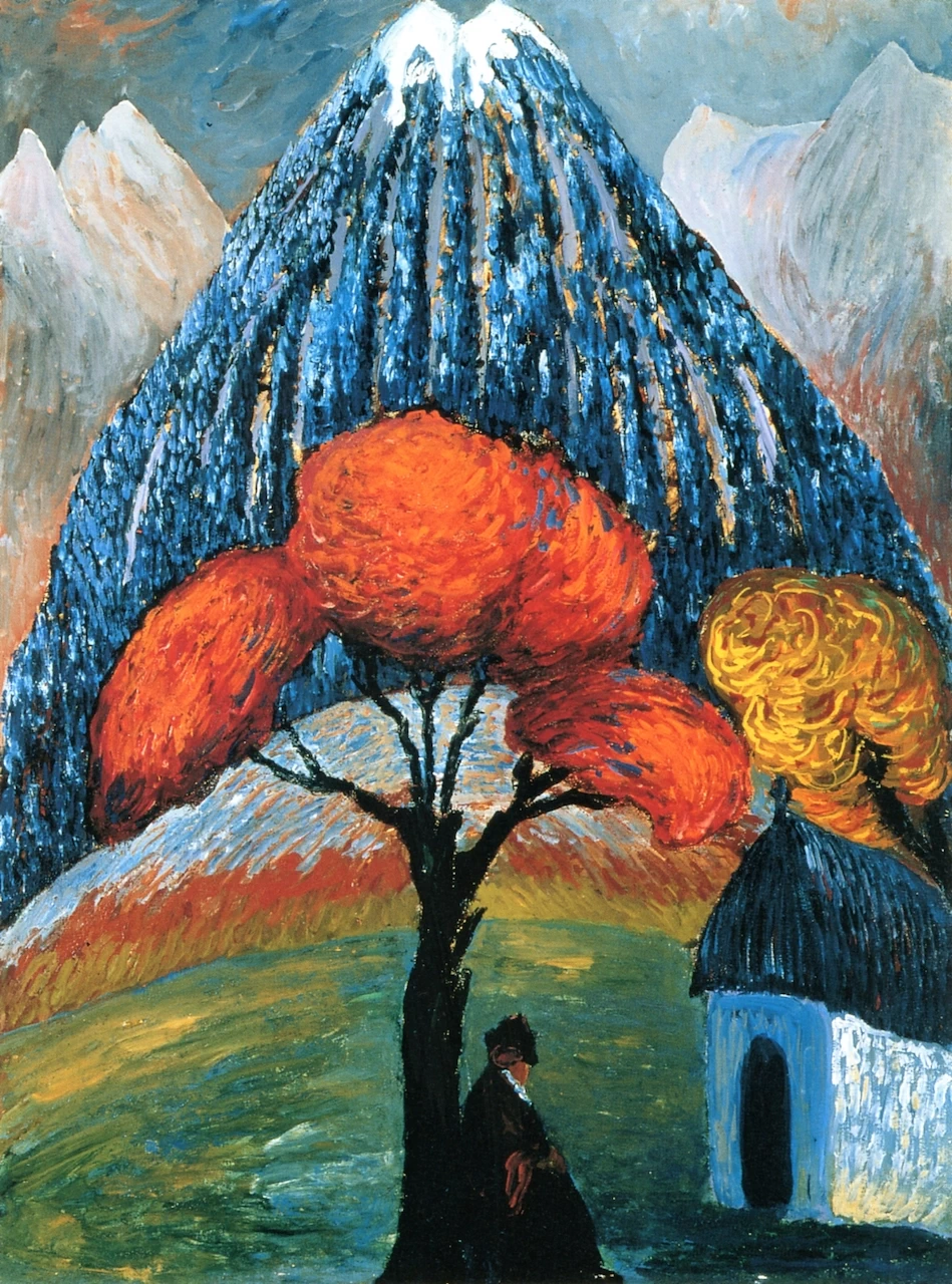 L'albero rosso, 1910